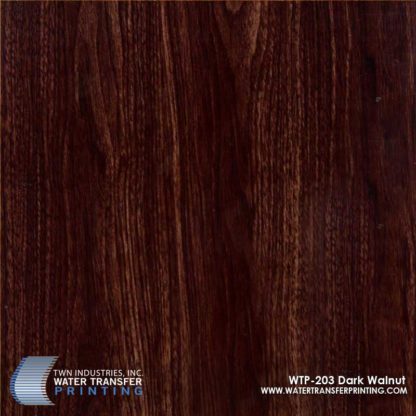 WTP-203 Dark Walnut Hydrographic Film