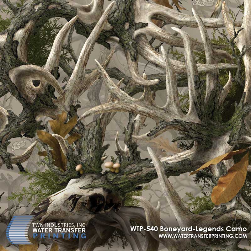 WTP-540 Boneyard Legends Hydrographic Film