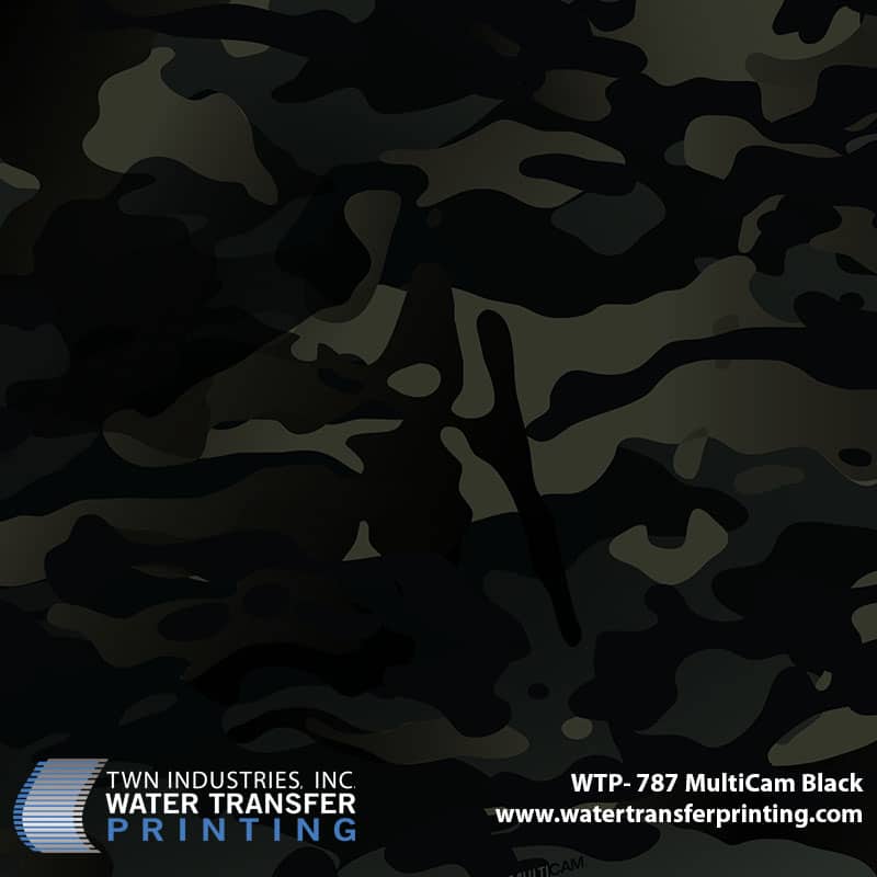 MultiCam Black Hydrographic Film - WTP-787 | Only at TWN Industries