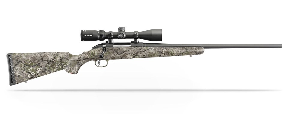 Rifle Dipped in Badlands Approach Camouflage