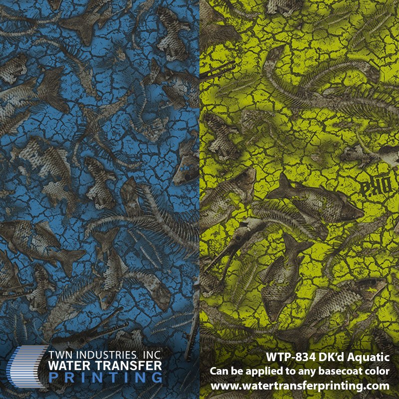 WTP-834 DKd Aquatic Hydrographic Film