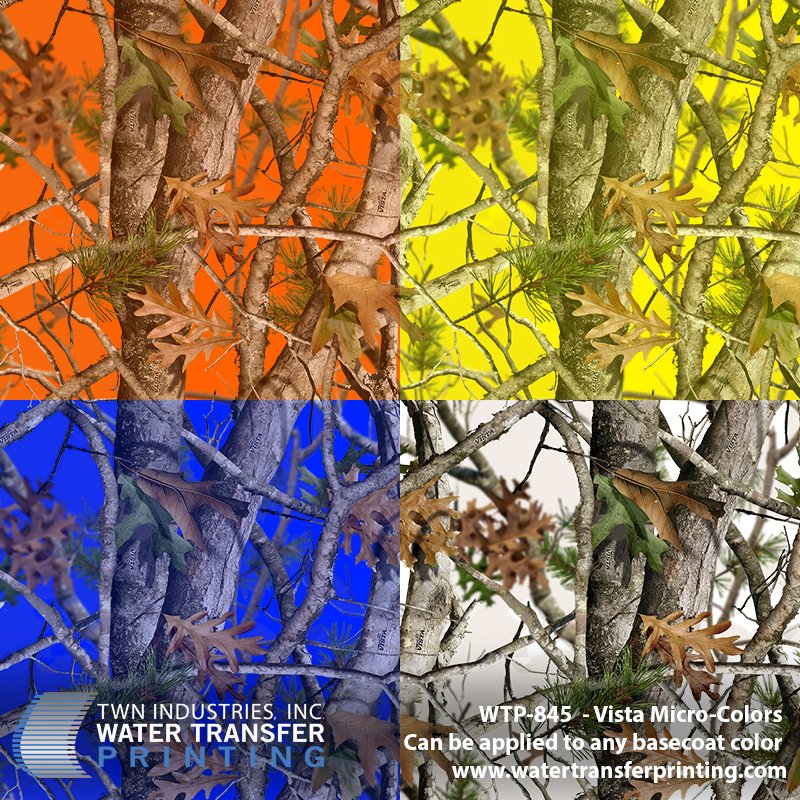 WTP-845 Vista Micro Colors Hydrographic Film