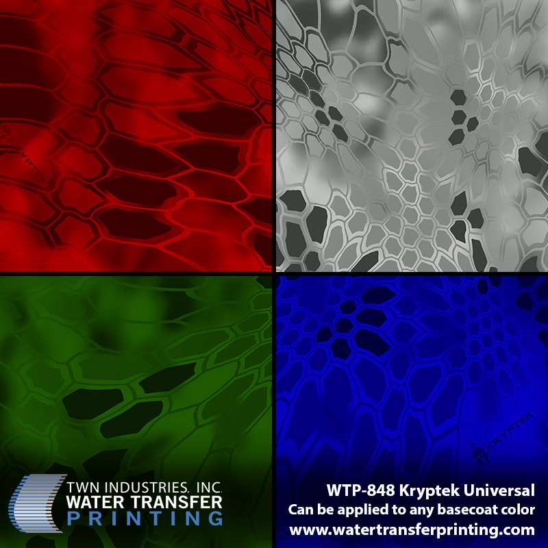 WTP-848 Kryptek Universal Hydrographic Film