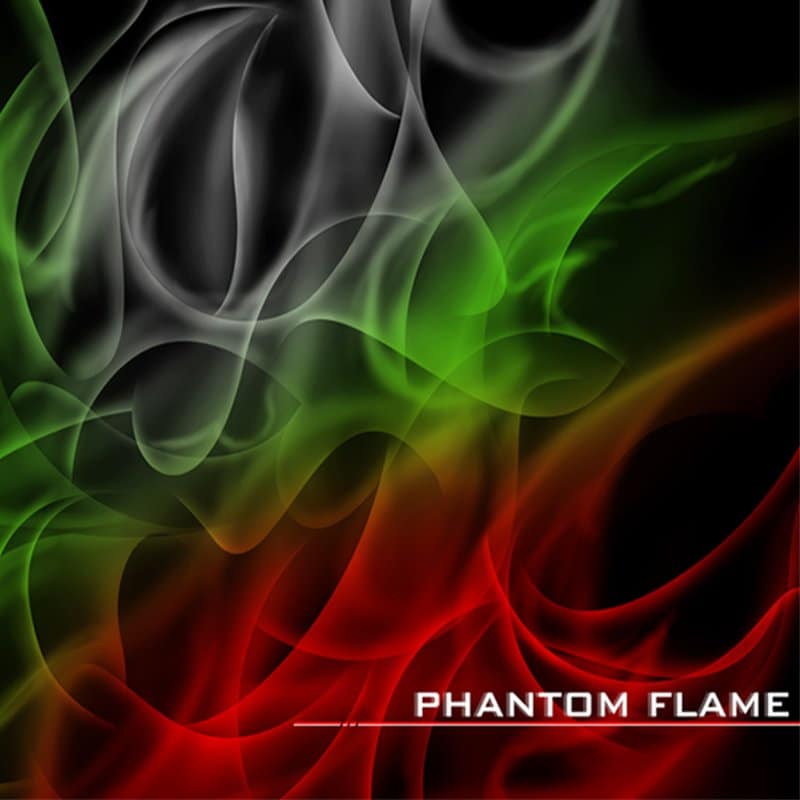 Phantom Flame Hydrographic Film