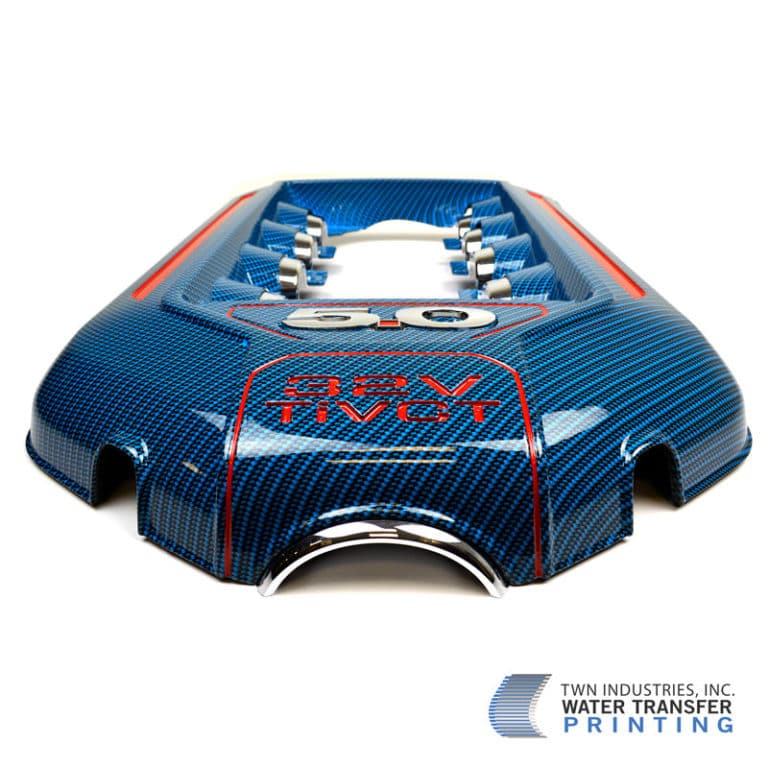 Black Carbon Fiber Weave Hydrographic Film WTP155 TWN Industries