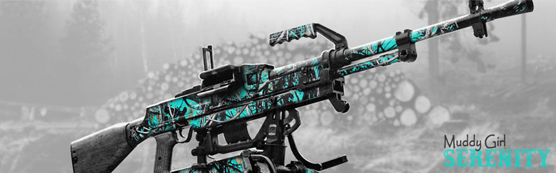 Rifle automático procesado en Muddy Girl Serenity