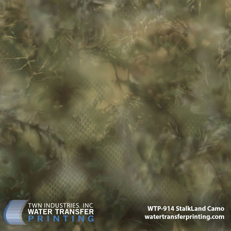 StalkLand Camouflage Hydrographic Film