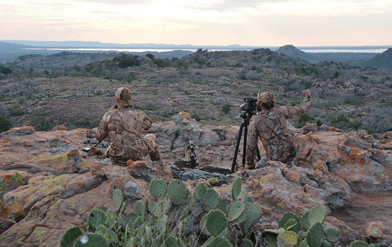 Caza salvaje con camuflaje en Catus