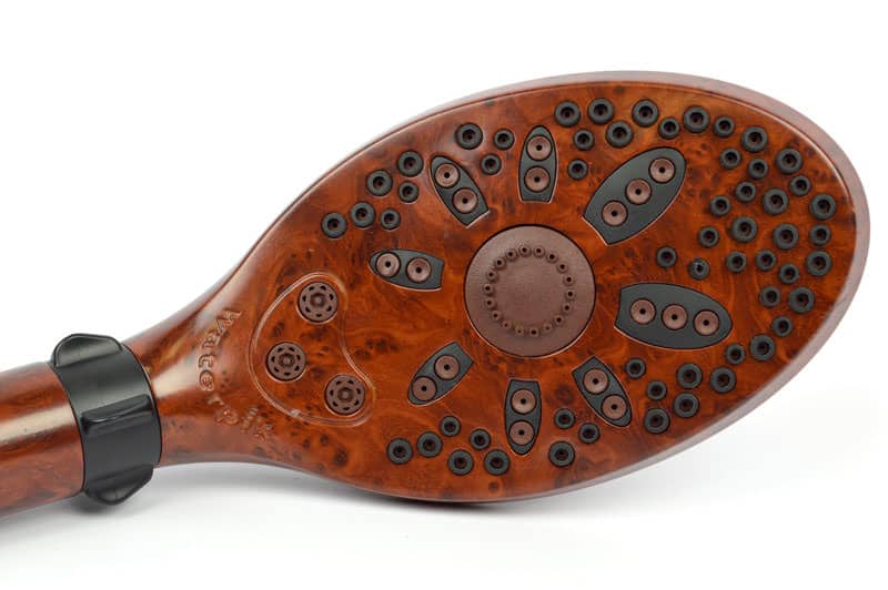 Get Your Free Burl Wood Film Today! WaterPik Shower Head Dipped in Burl Wood Water Transfer Printing Film