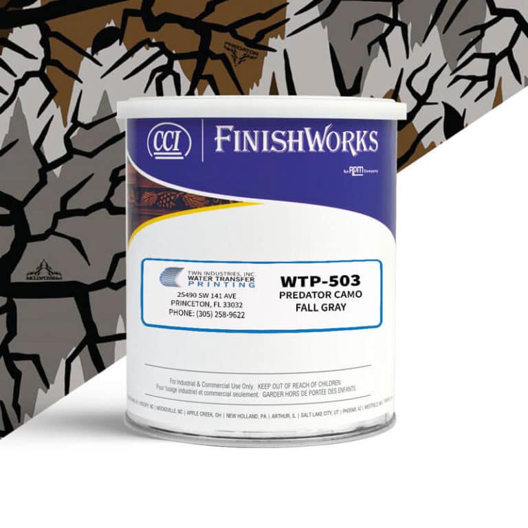 Predator Camo Fall Gray Hydrographic Film - WTP-503 | TWN Industries