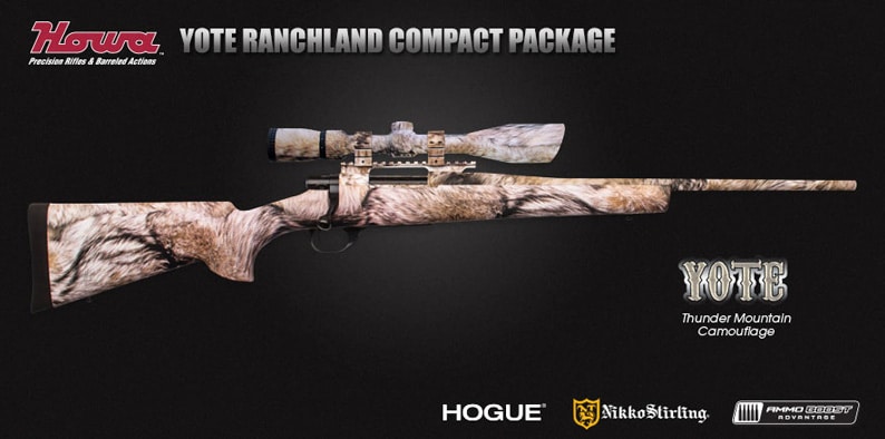 Yote Coyote Fur Camo: Rifle Howa