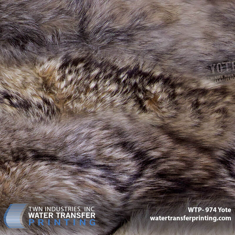 Coyote Fur Hydro Dipping Film: WTP-974 Yote