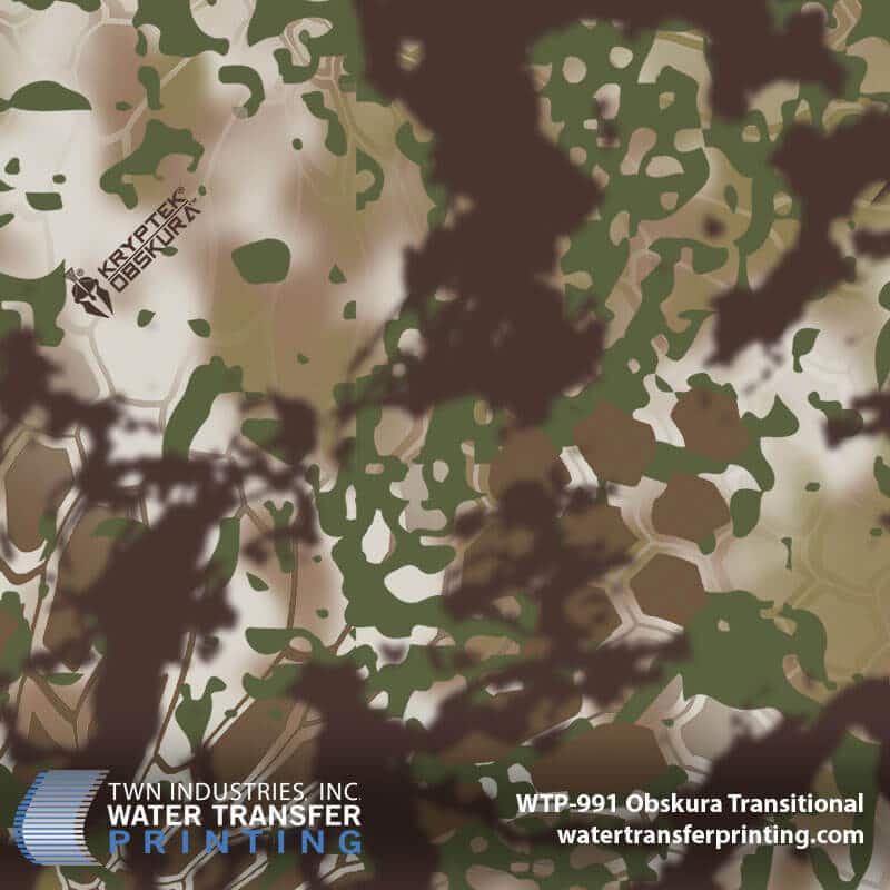 U.s.army M81 Woodland Camouflage Stencil Pattern Printed on 