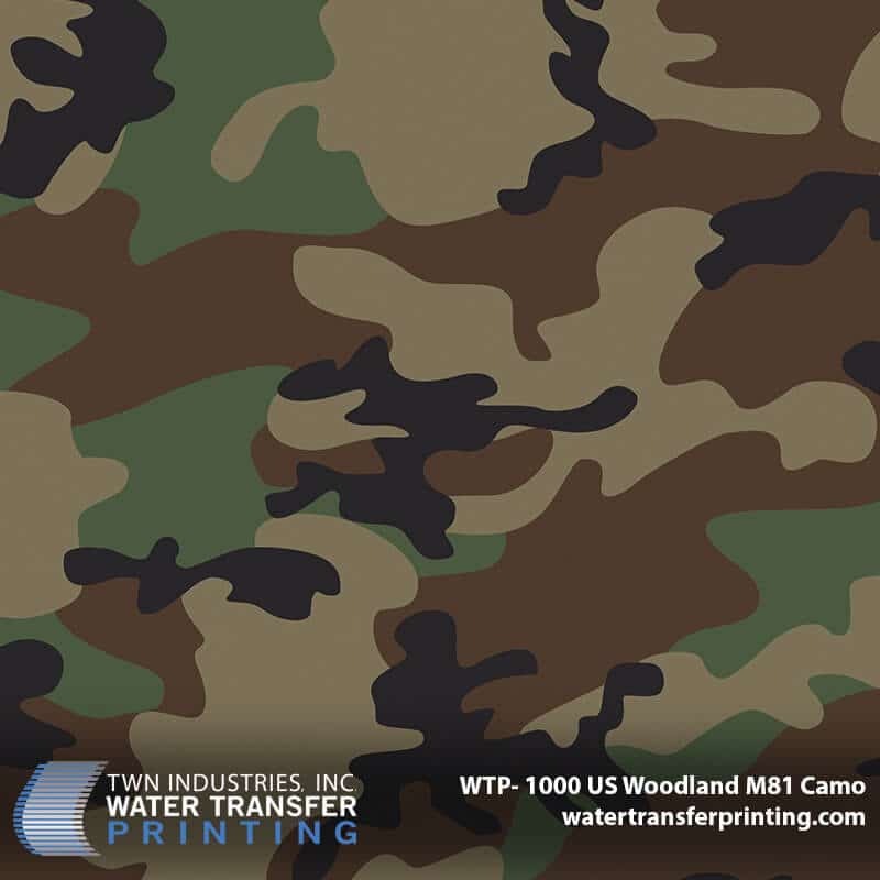 BDU M81 Camouflage Stencil Kit