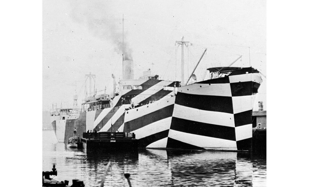 Dazzle Ship WW1