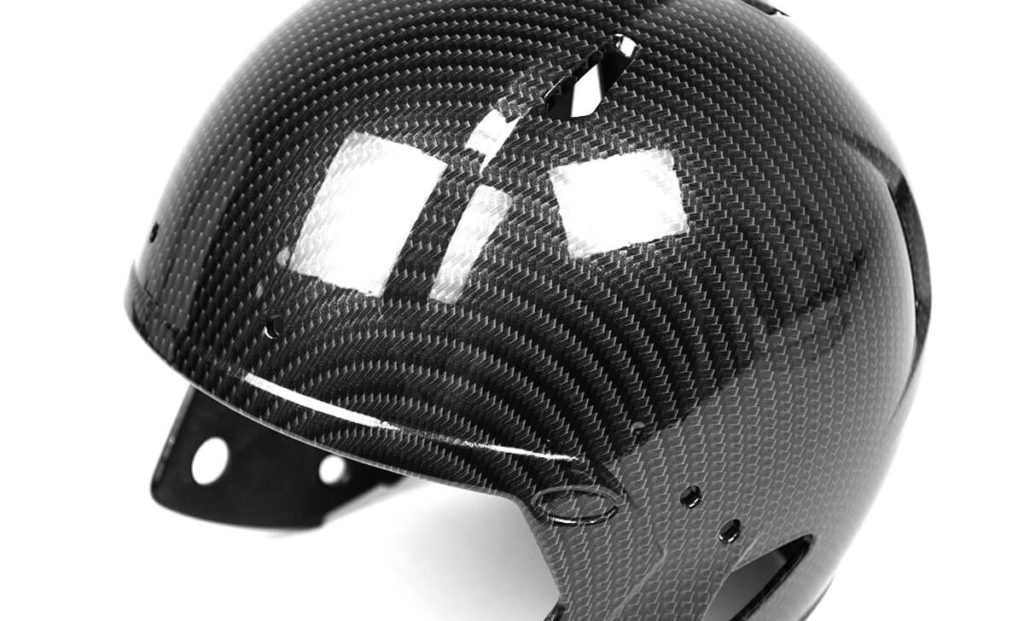 Chrome Carbon Fiber Hydrographic Film Football Helmet