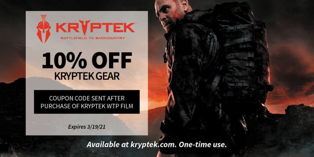 Código de cupón de Kryptek Apparel