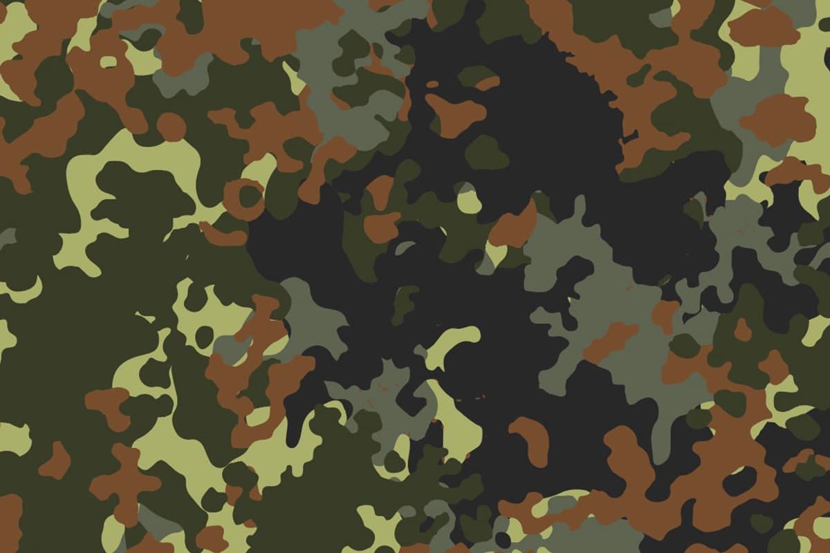 Flecktarn Hydro Dipping Film Pattern Swatch