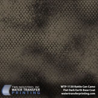 WTP-1130 Rattle Can Camo Hydro Dipping Film Flat Dark Earth