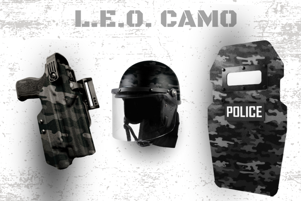 Lámina de transferencia de agua LEO Camo